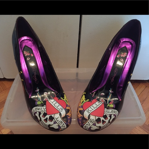 ed hardy pumps